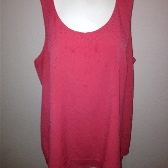 Coral Laser Cut Tank Top - Picture 5 of 5